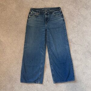 American Eagle Outfitters Low-Rise Baggy Wide-Leg Jean